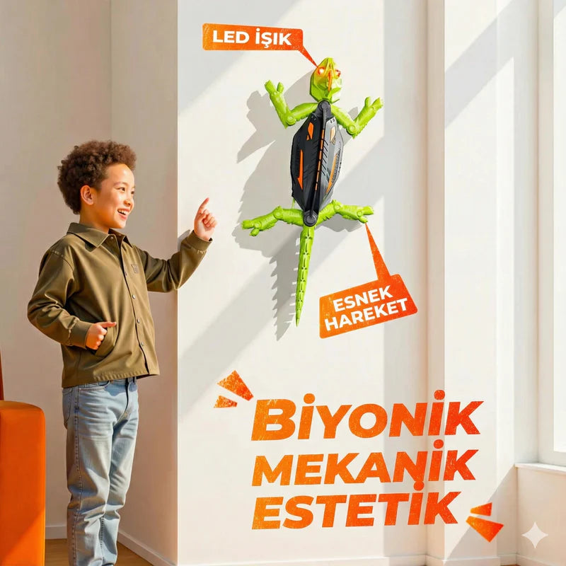 Duvara Tırmanan Kertenkele